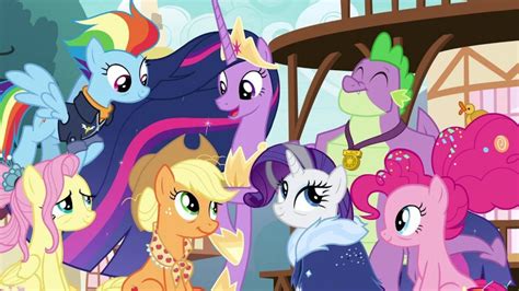 My little pony friendship reaches magical heights when they become masters of the intense gaze